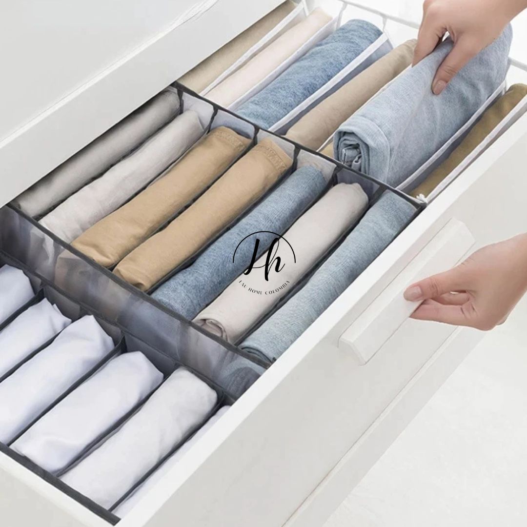 Organizador jeans, pantalones y camisetas x 3 unidades